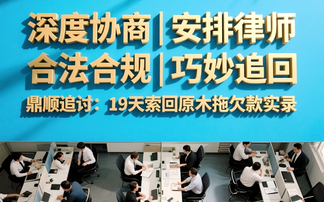 鼎顺追讨：19天索回原木拖欠款实录