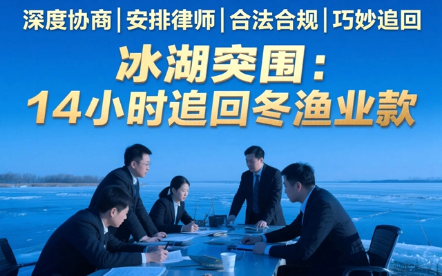 冰湖突围：14小时追回冬渔业款实战